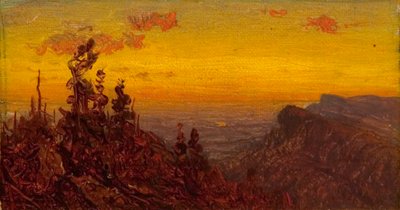 A Shawangunk-hegységből, 1823-1880. alkotó: Sanford Robinson Gifford