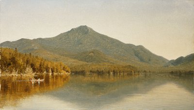Mount Whiteface a Lake Placidből, az Adirondacks-szigeteken, 1863 alkotó: Sanford Robinson Gifford