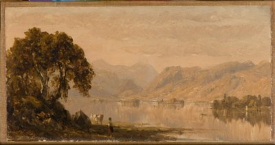 Rydalwater, egy vázlat 1855 (Olaj, vászon) alkotó: Sanford Robinson Gifford
