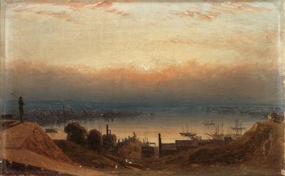 A Patapsco medencéje a Baltimore-i Federal Hillből alkotó: Sanford Robinson Gifford