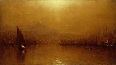 Az Aranyszarv, alkotó: Sanford Robinson Gifford