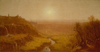 Tivoli, 1870. alkotó: Sanford Robinson Gifford