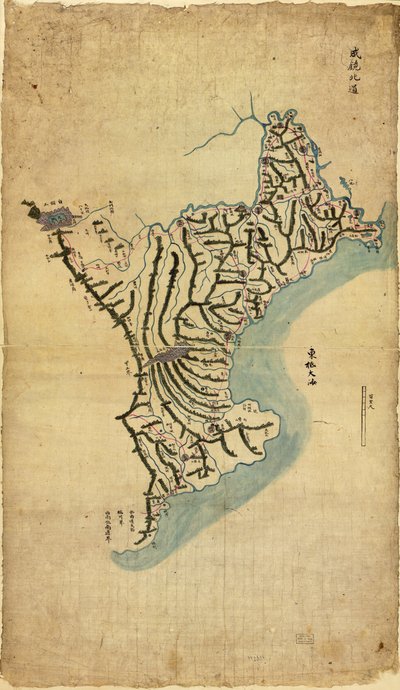 Chosŏn chido LOC 83675009-4 alkotó: Sang Gi Chŏng