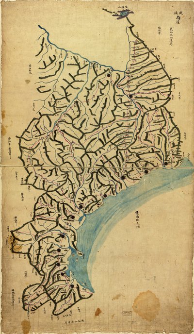 Chosŏn chido LOC 83675009-6 alkotó: Sang Gi Chŏng