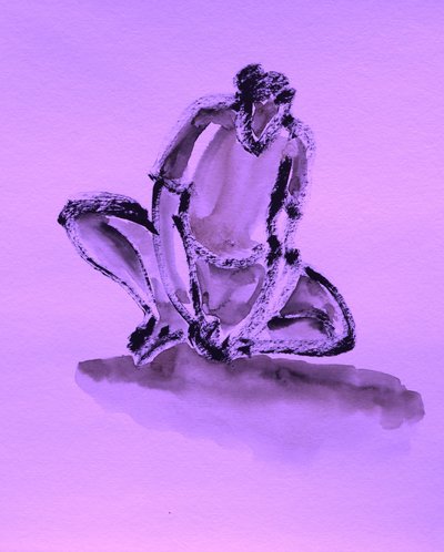 Térdelve elmélkedés alkotó: Santhosh ch