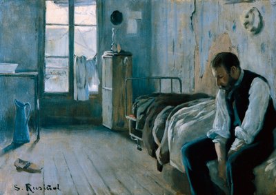 Az én szobám Párizsban alkotó: Santiago Rusinol i Prats