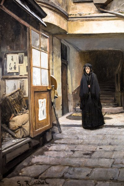 A zálogház alkotó: Santiago Rusinol i Prats