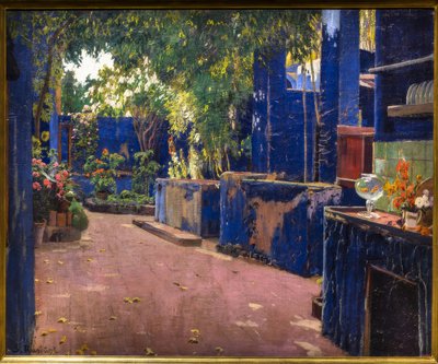 A kék terasz alkotó: Santiago Rusiñol