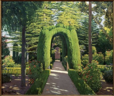 Glorieta. Alcoy Garden alkotó: Santiago Rusiñol