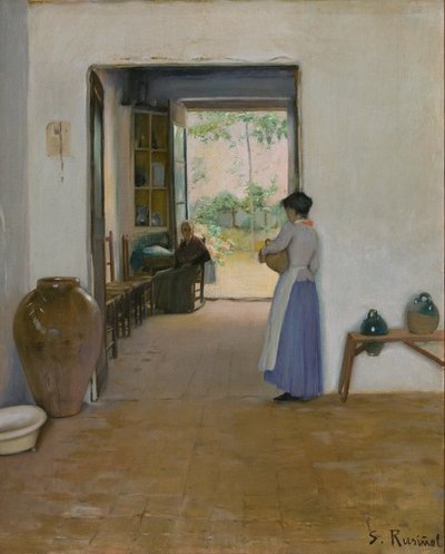 Sitges Belső alkotó: Santiago Rusiñol