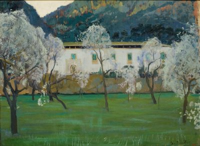 Fehér parasztház (Bunyola, Mallorca) alkotó: Santiago Rusiñol