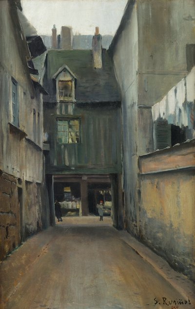 Carrer de Rouen alkotó: Santiago Rusinol i Prats