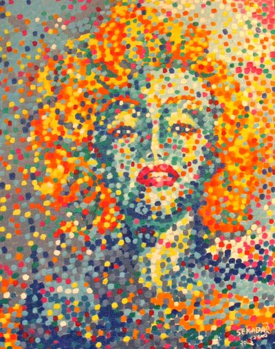 Marilyn Monroe alkotó: Santina Semadar Panetta