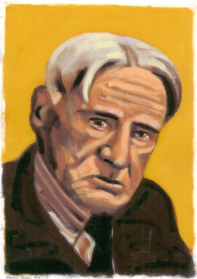 Norman Douglas, 2008 (olaj, papír) alkotó: Sara Hayward