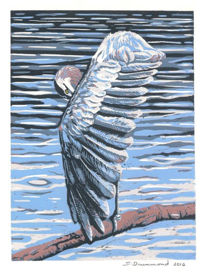 Reflection, 2016 (festmény) alkotó: Sarah Drummond