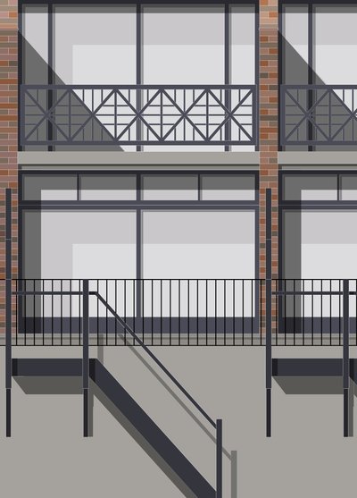 Mallard Place, 2018 (digitális) alkotó: Sarah Evans