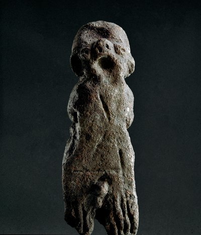 Nuragikus kultúra (nuraghi) Szardíniai: fogadalmi terrakotta szobrocskák Abini templomából. A prenuragikus időszakból (Kr. e. 25-18. század) az eneolitikumból származik. Cagliari, Nemzeti Régészeti Múzeum, Szardínia, Olaszország alkotó: Sardinia Nuragic Civilization