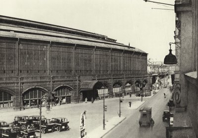 Berlin: Bahnhof Friedrichstrasse; Station Friedrichstrasse (f/w fotó) alkotó: Sasha Stone