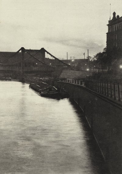 Berlin: Humboldt-Hafen; Humboldt kikötő (f/w fotó) alkotó: Sasha Stone