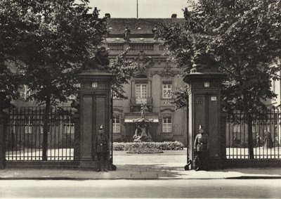 Berlin: Reichsprasidenten-Palais; A köztársasági elnök rezidenciája (f/w fotó) alkotó: Sasha Stone