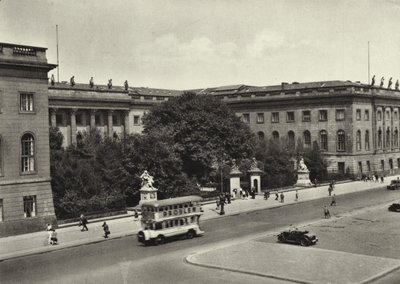 Berlin: Universitat; Egyetem (f/w fotó) alkotó: Sasha Stone