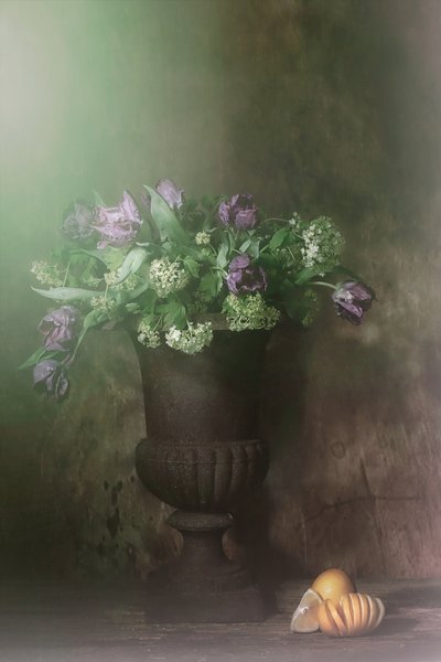 Hangulatos tulipánok – csendélet alkotó: Saskia Dingemans