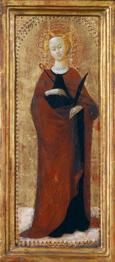 Szent Apollónia, c. 1435. alkotó: Sassetta