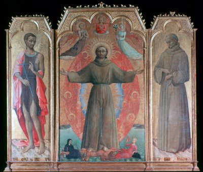 Szent Ferenc extázisa, 1437-1444 alkotó: Sassetta
