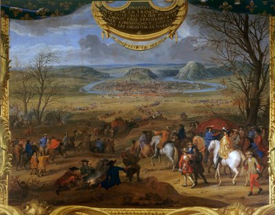 Lajos Bourbon Conde hercegének (Bourbon-Conde) a Grand Conde-nak nevezett akciói (1621-1686), a Franche-Comte (Franche Comte) meghódítása alkotó: Sauveur Le Conte
