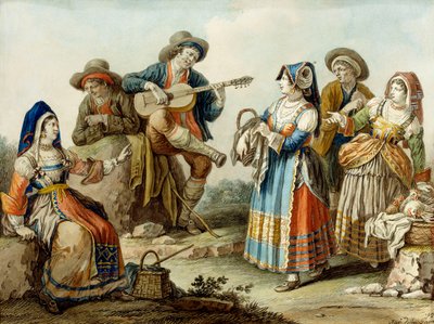 Egy nápolyi ének, 1882 alkotó: Saviero Xavier della Gatta