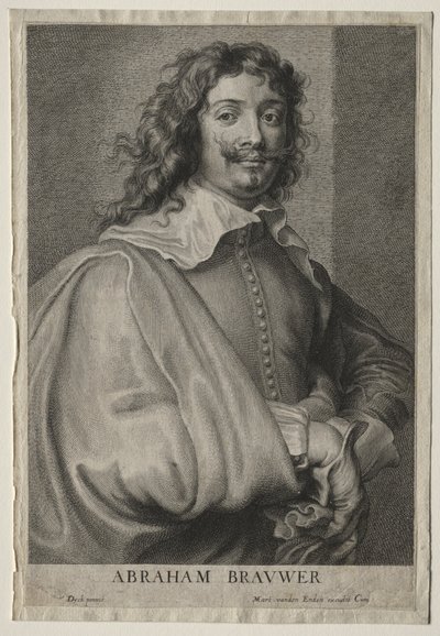 Adrian Brower. alkotó: Schelte Adams Bolswert