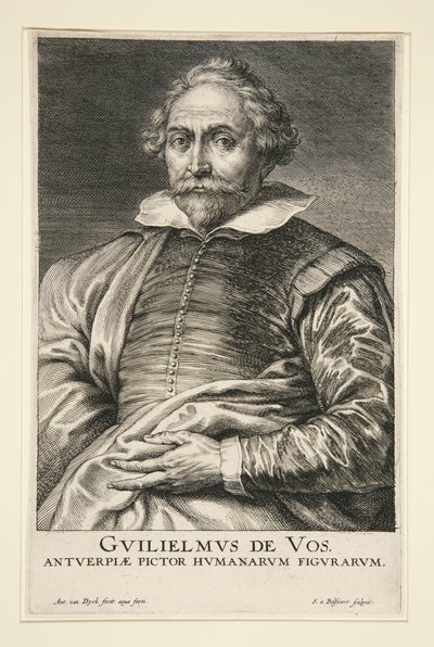 William de Vos portréja alkotó: Schelte Adams Bolswert