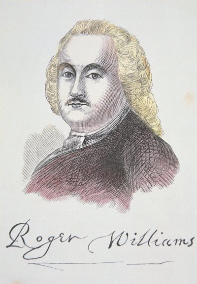 Roger Williams (színes litó) alkotó: School American