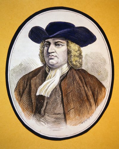 William Penn (színes litográfia) alkotó: School American