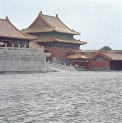 Dupla eresz pavilon és márványterasz, Ming-dinasztia (fotó) alkotó: School Chinese