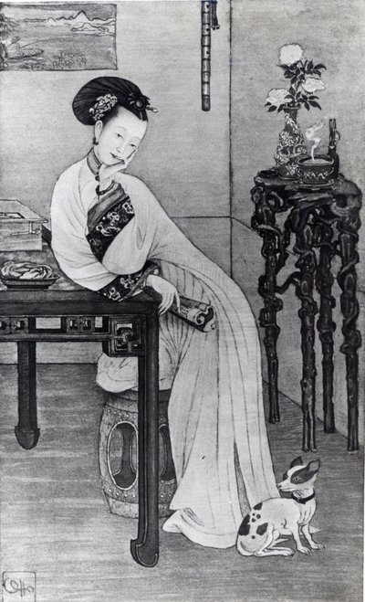 Cixi özvegy császárné (litho) alkotó: School Chinese