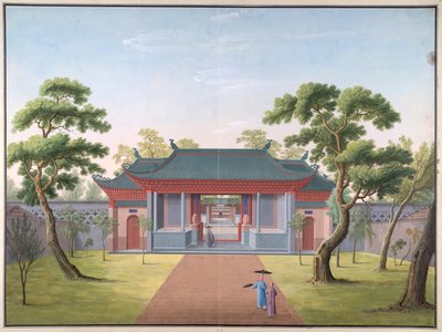 Honam templom – Bejárati átjáró alkotó: School Chinese