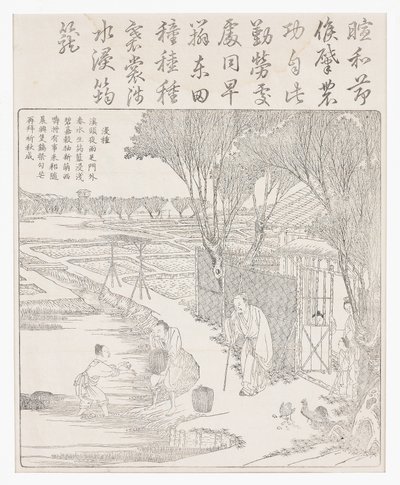 A magrizst vízbe tesszük, hogy segítsük csírázás. alkotó: School Chinese