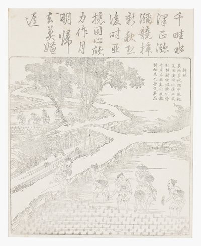 A rizs ültetése alkotó: School Chinese