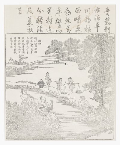 A rizspalánták átültetése alkotó: School Chinese