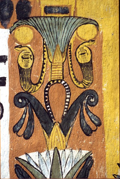 Ókori Egyiptom, Falfestmény Sennedjem sírja, Deir el Medina, Théba, Nemesek sírja alkotó: School Egyptian