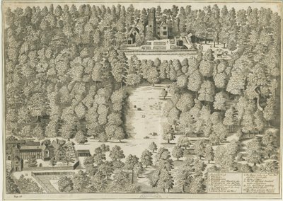 Boscobel-ház: metszet, nd [1809] (nyomtatás) alkotó: School English