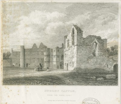 Dudley kastély – The Keep: metszet, nd [c1831] (nyomtatás) alkotó: School English