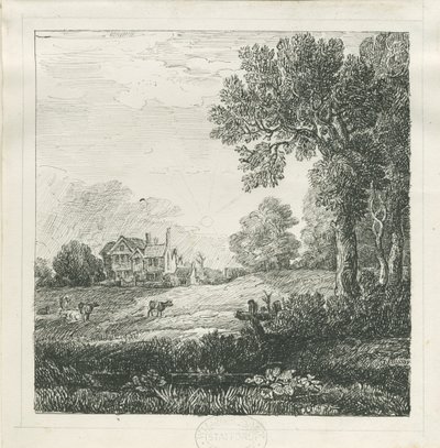 Eccleshall – Biana Hall: toll- és tusrajz, nd [c 1830] (rajz) alkotó: School English