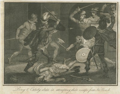 Himley – „Percy és Catesby megölték”: metszet , és [?19. század] (nyomtatott) alkotó: School English