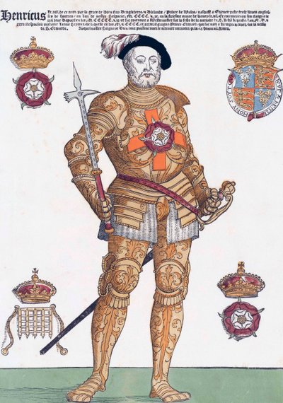 VIII. Henrik angol király (nyomtatás) alkotó: School English
