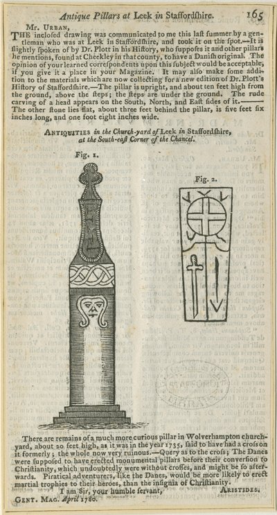 Póréhagyma – „Antik Pillars”: fametszet, nd [c 1779] (nyomtatás) alkotó: School English