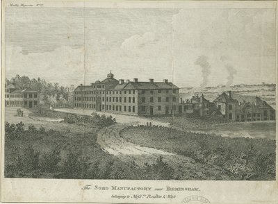 Soho Manufaktúra: acélmetszet, és [18. század vége] (nyomtatott) alkotó: School English
