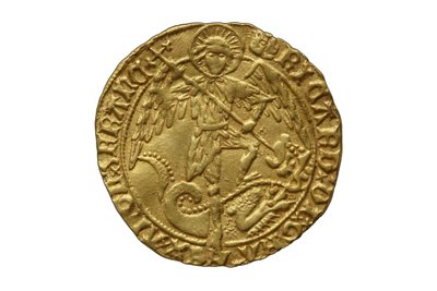 Tudor érme az Asthall Hoardból alkotó: School English