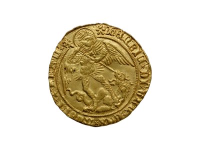 Tudor érme az Asthall Hoardból alkotó: School English